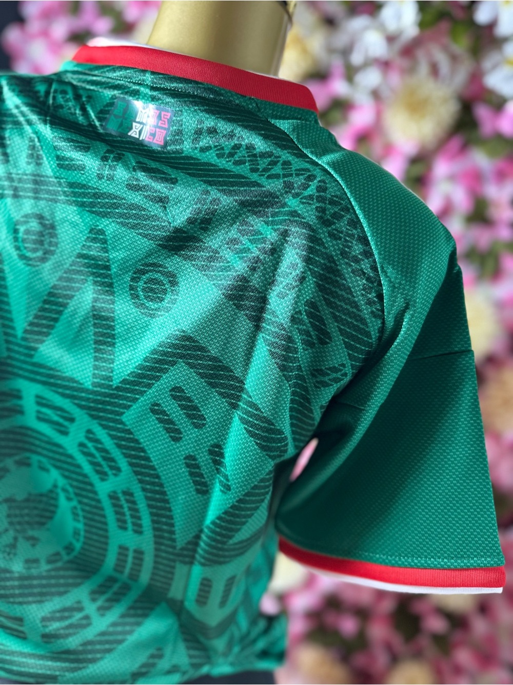 Mexico Green Graphic Soccer Jersey - Women's Top - Picture 9 of 12